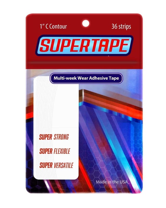 Super Tape  C CONTOUR 2,5*7,5 cm 36'lı Protez Saç Bandı