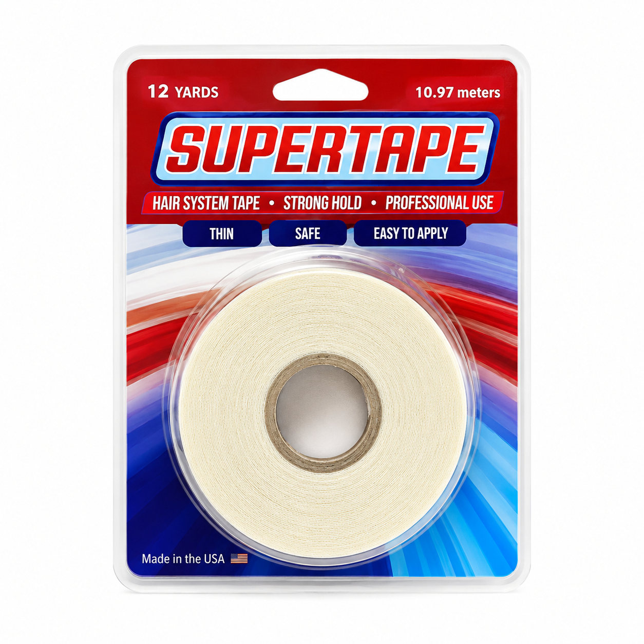 Super Tape 12 Yards Protez Saç Bandı 2.5x7.5 cm