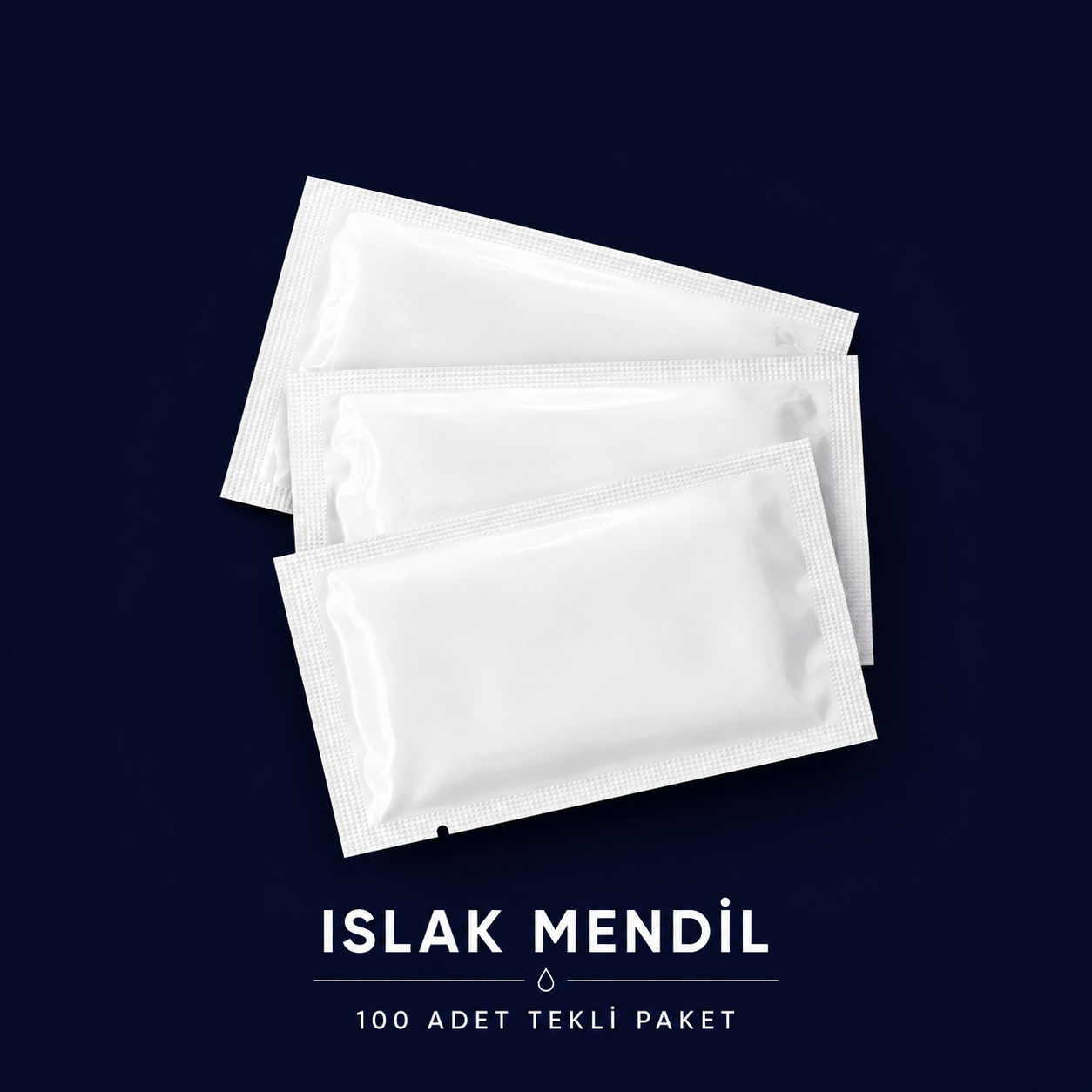 ÖZKAN Ambalaj Islak Mendil 100 Adet Tekli Paket